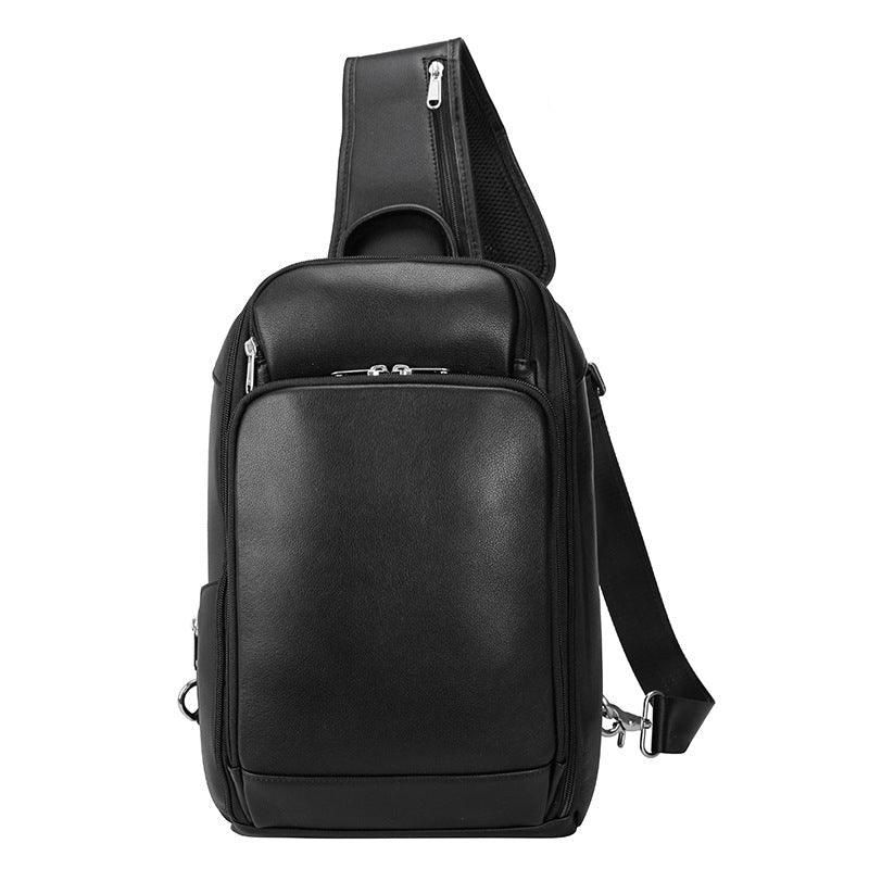 Męska Skórzana Torba Na Klatkę Piersiową Typu Crossbody