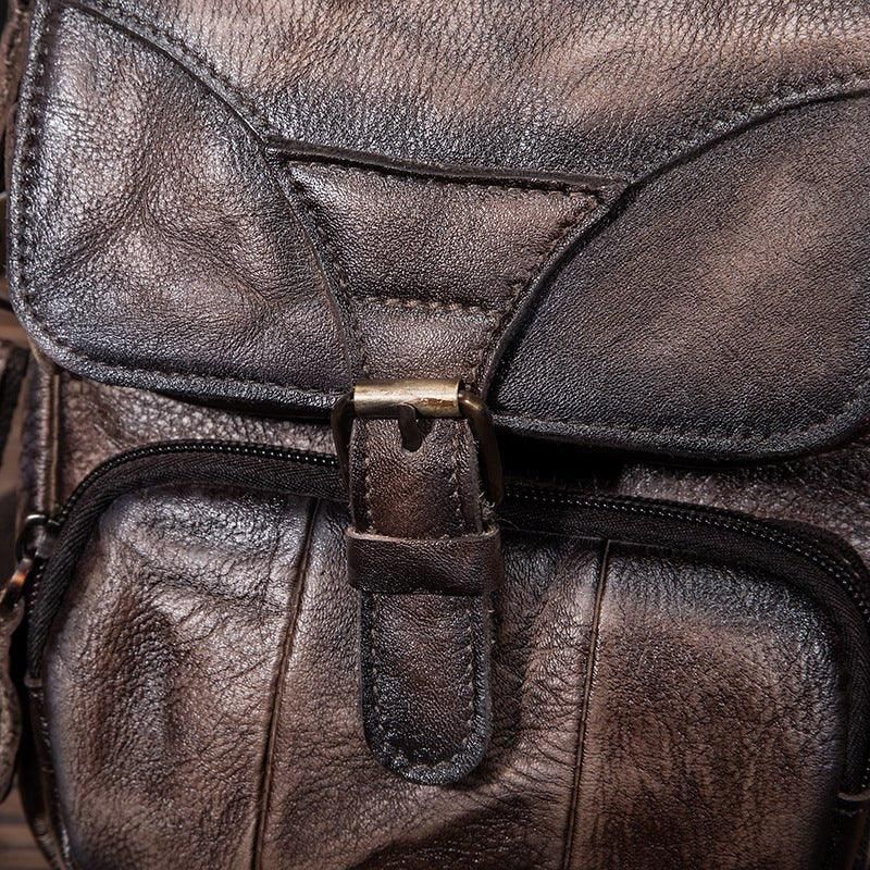 Męska Torba Listonoszka Na Ramię W Stylu Vintage Podwójnego Zastosowania