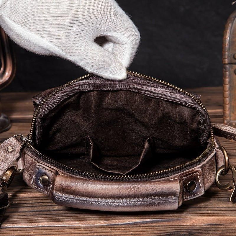 Męska Torba Listonoszka Na Ramię W Stylu Vintage Podwójnego Zastosowania