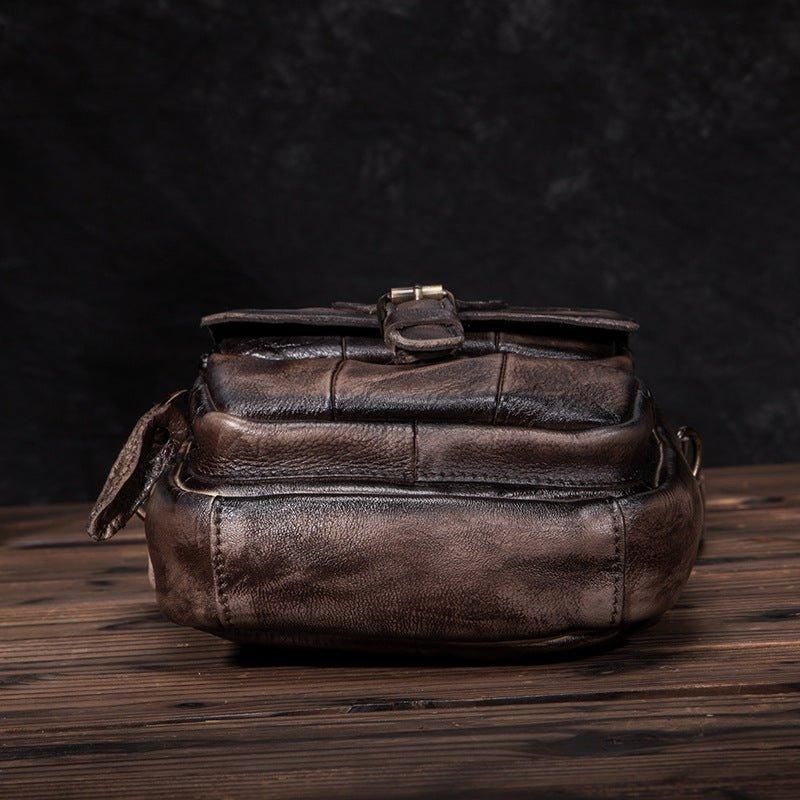 Męska Torba Listonoszka Na Ramię W Stylu Vintage Podwójnego Zastosowania