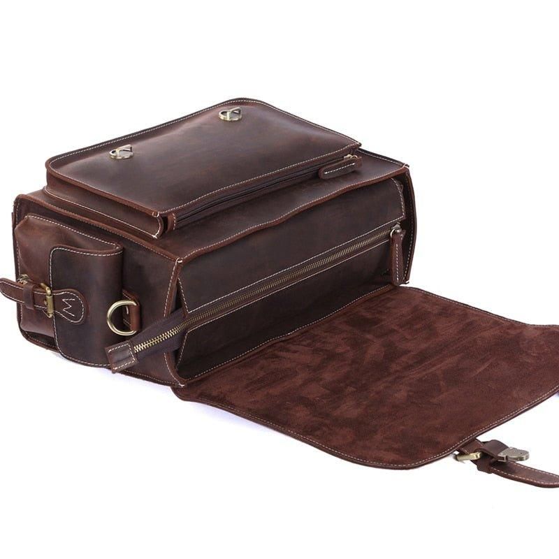 Skórzana Torba Na Aparat W Stylu Vintage Stylowy Obiektyw Slr Dslr