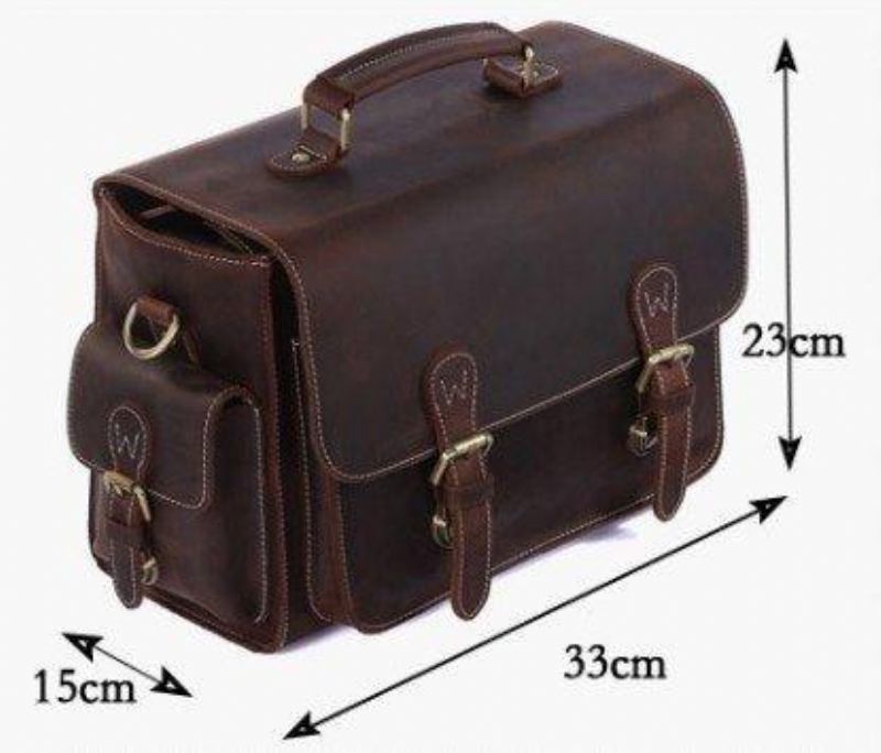 Skórzana Torba Na Aparat W Stylu Vintage Stylowy Obiektyw Slr Dslr